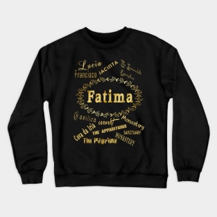 Our Lady of Fatima Portugal Lucia Jacinta Francisco Crewneck Sweatshirt